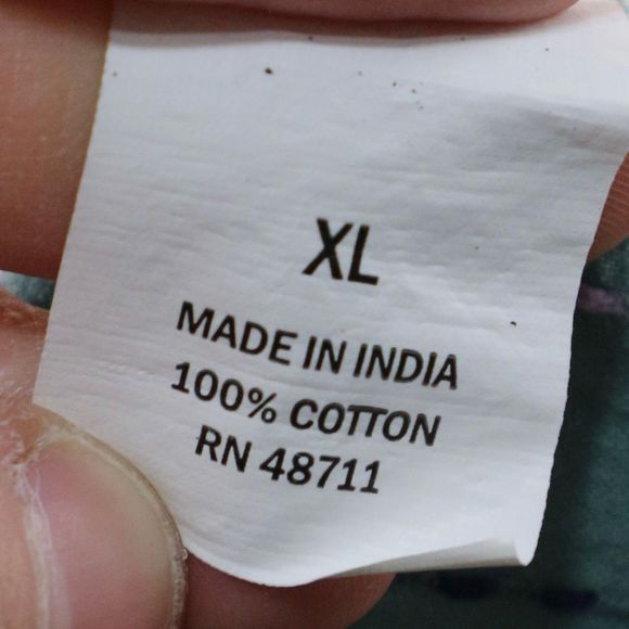 Falls Creek Light Teal Blue Button Down Embroidered Short Sleeve Blouse XL - Picture 4 of 10